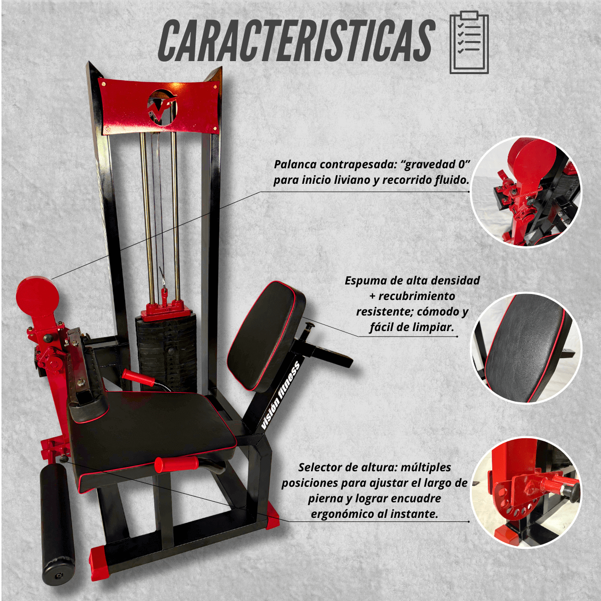 Sillón Dual Cuádriceps/Femoral